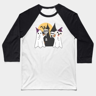 Boo and Howl Halloween Baseball T-Shirt